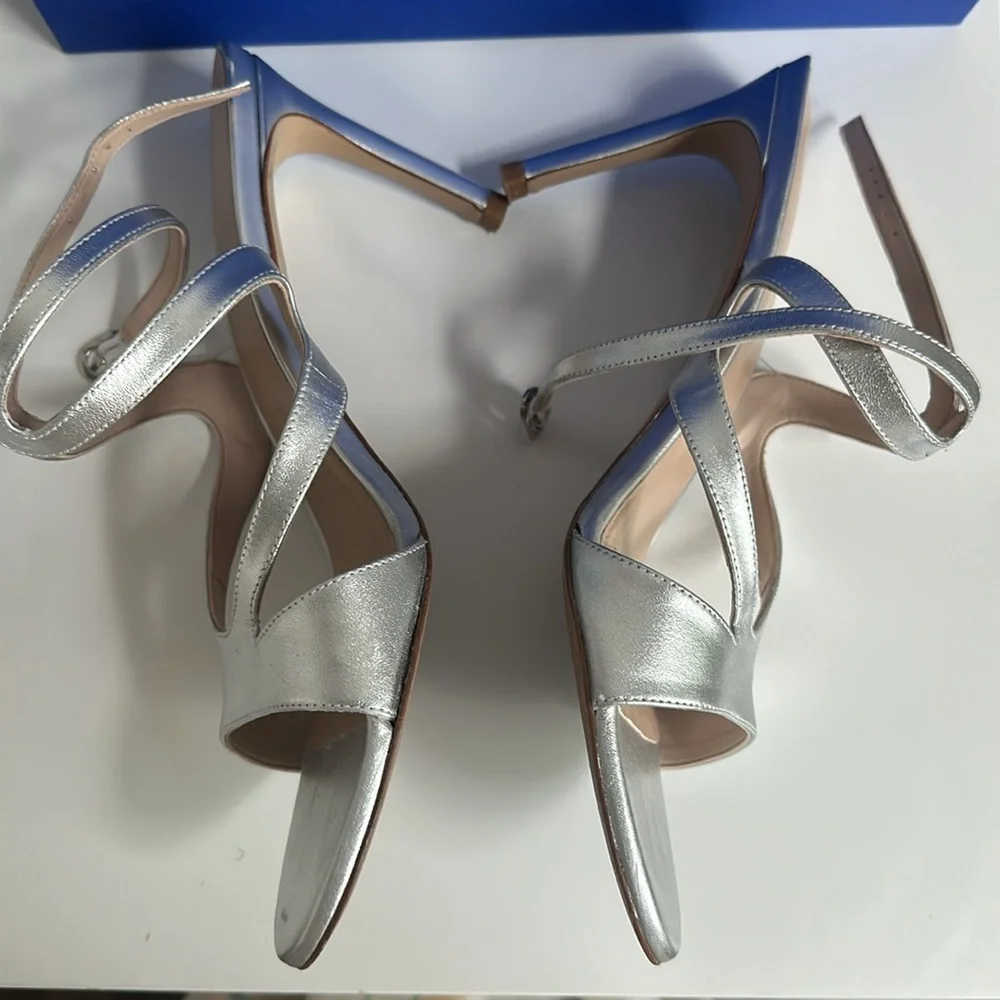 ⭐️ Stuart Weitzman Mariposa Ankle Sandal Size 10 - Picture 5 of 12